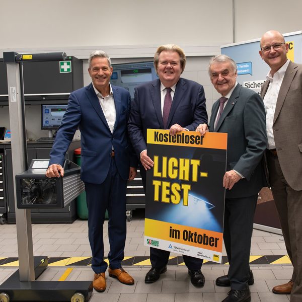 Oktober ist Licht-Test-Monat